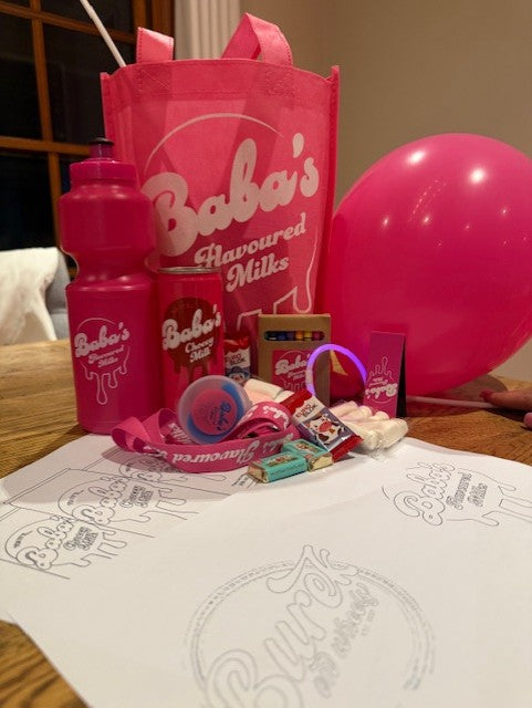 🎁 BABA’S FLAVOURED MILK SHOWBAG – LIMITED EDITION! Packed with flavored milk fun, sweet treats & exclusive merch. 🛒 Shop now – only while stocks last!