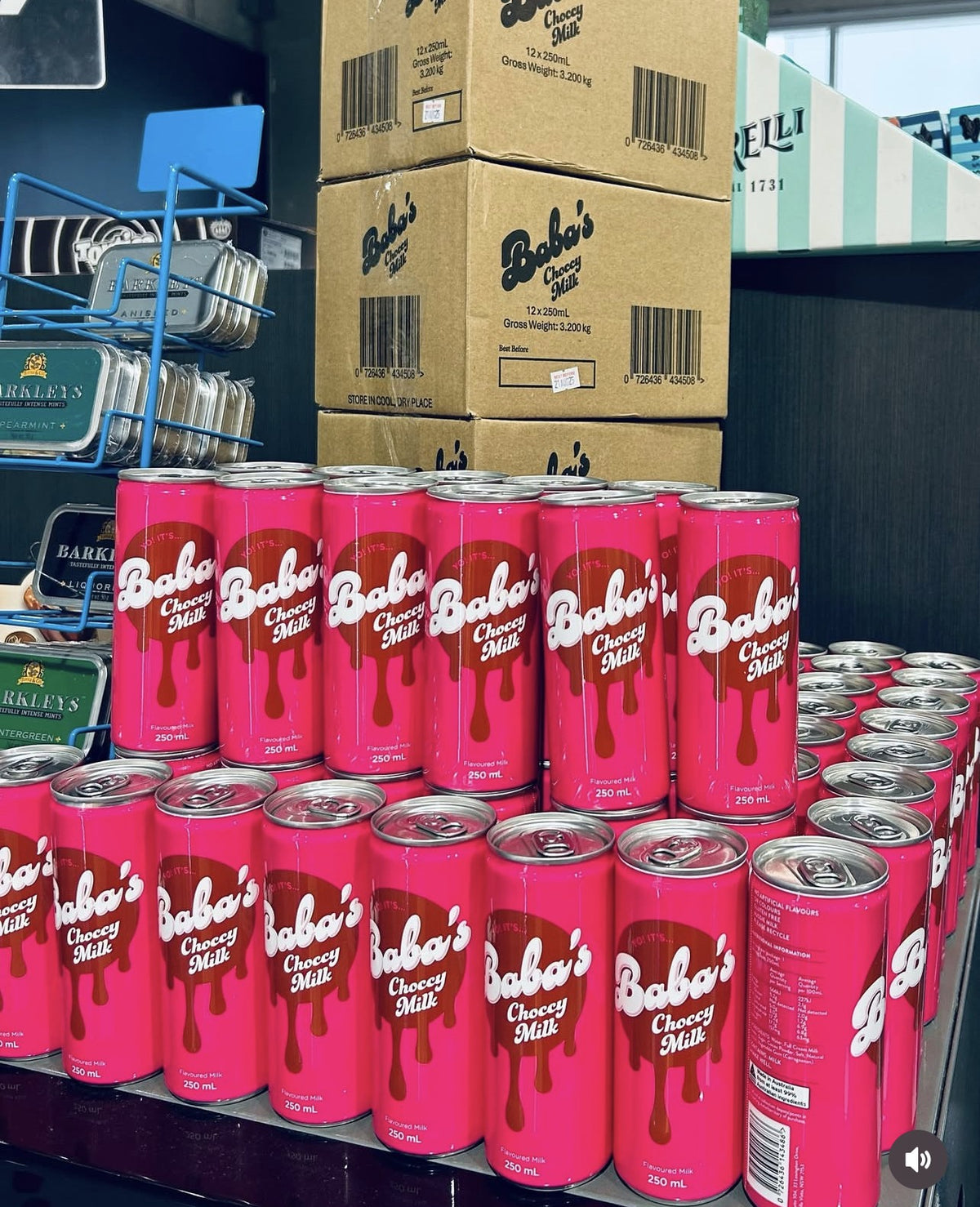 Baba’s Chocolate Milk - Box of 12 Cans | Rich & Creamy Australian Treat ...