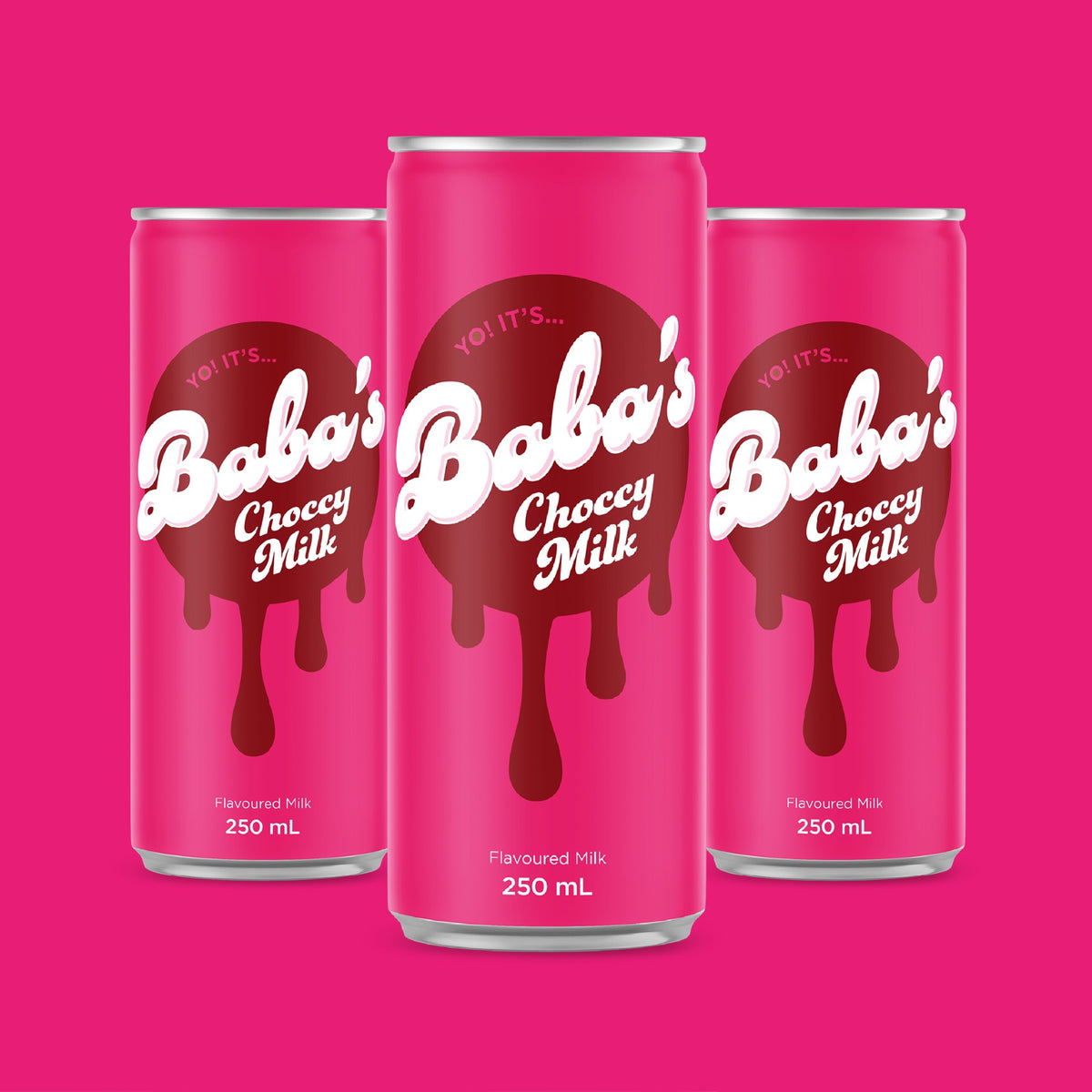 Baba’s Chocolate Milk - Box of 12 Cans | Rich & Creamy Australian Treat ...